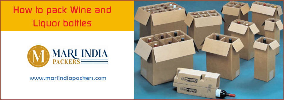 How to pack Wine and Liquor bottles